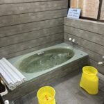 浴室の配管掃除を実施しました